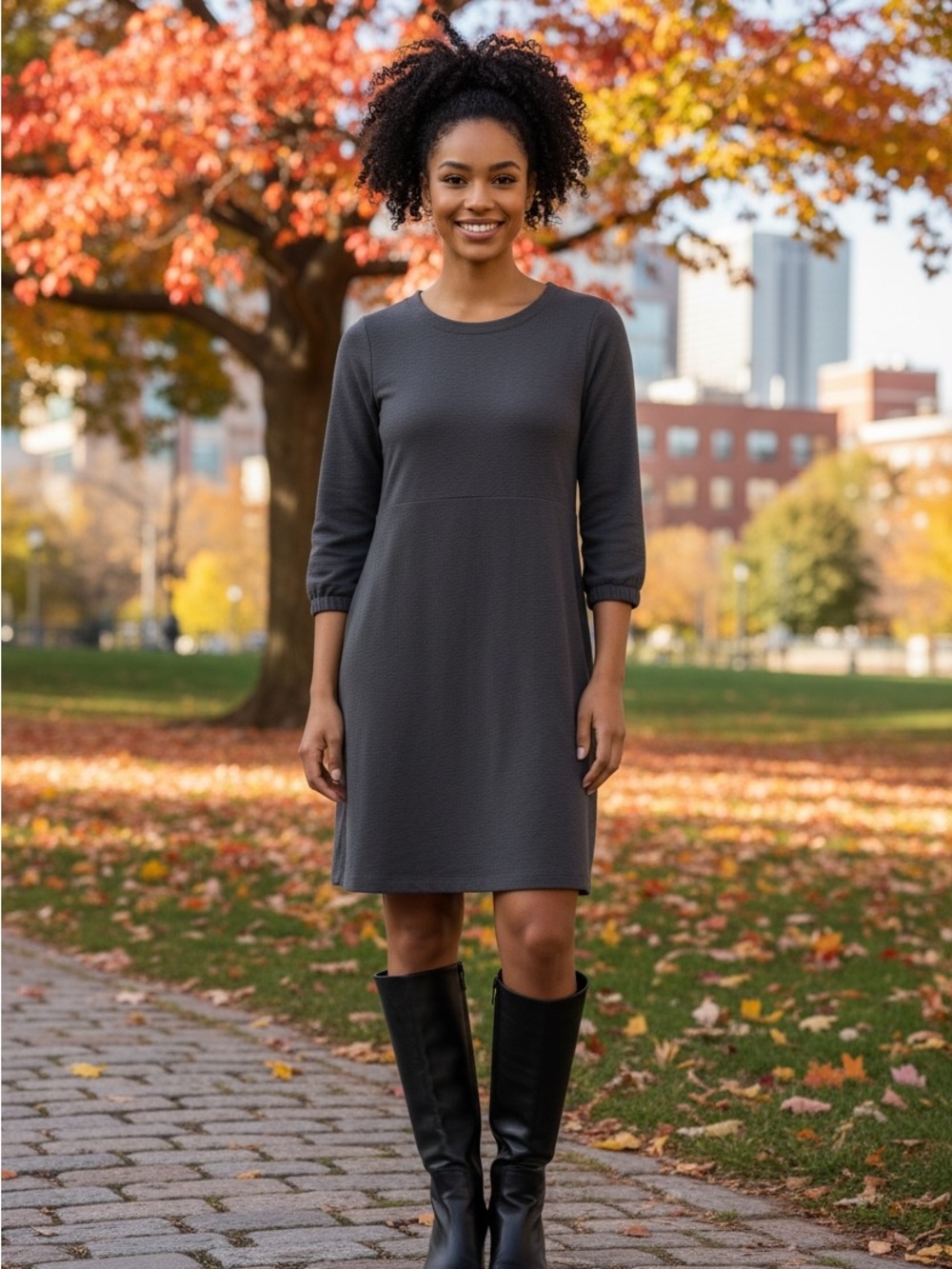 Free Assembly Black Dress Size Medium
